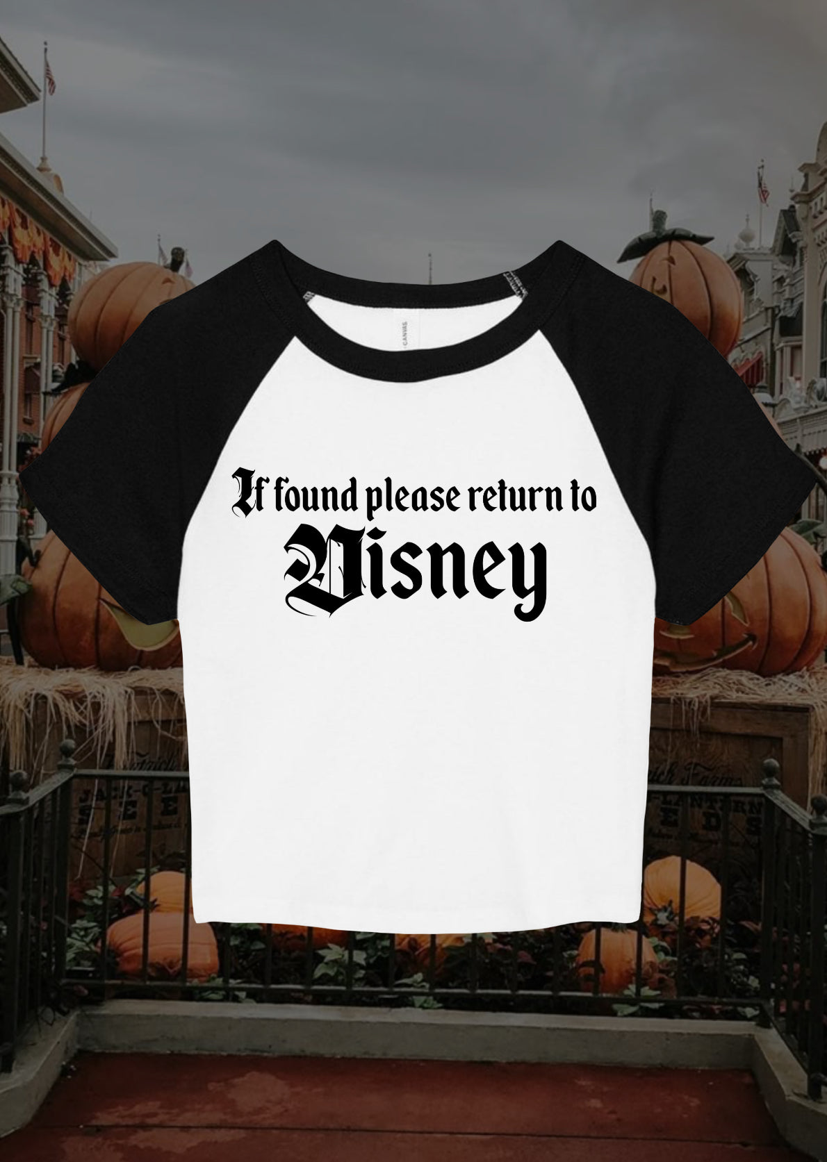If Found Please Return Baby Tee