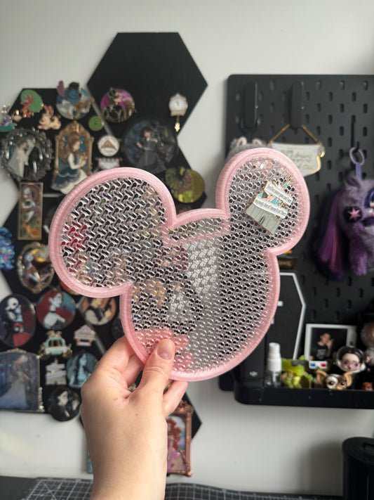 Pink Mouse Pin Board