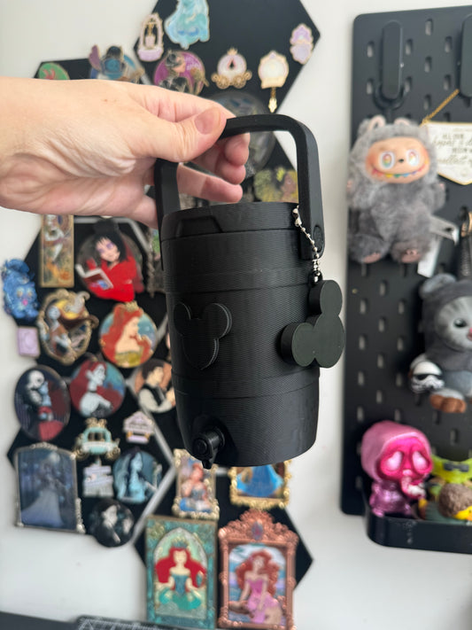 Mouse black Can Cooler