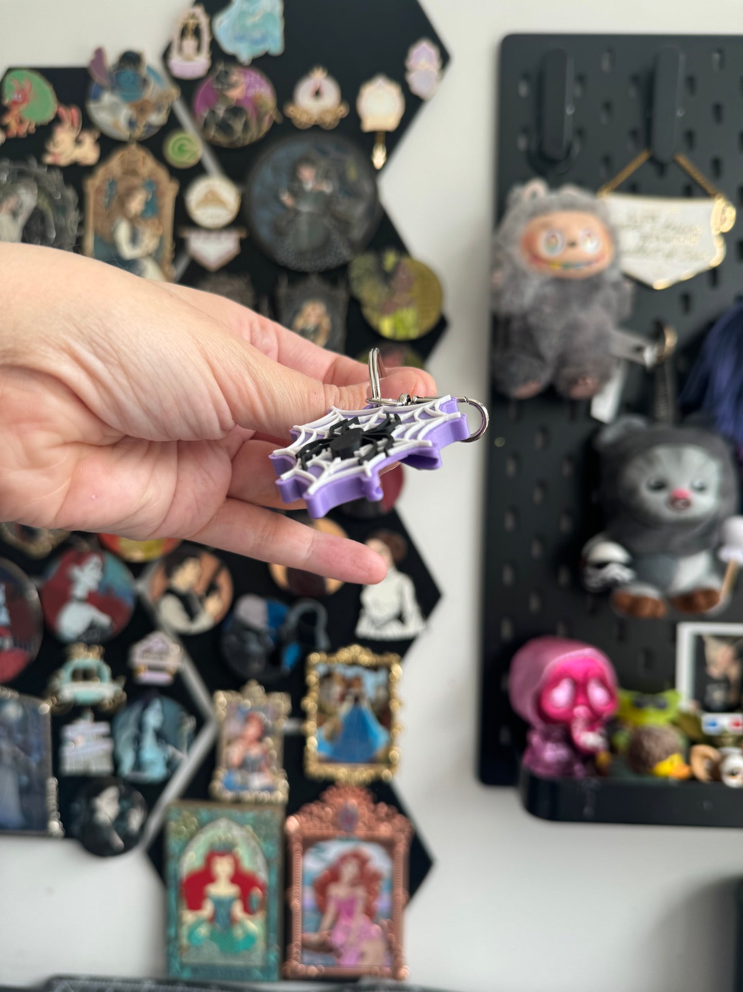Purple Web Can Opener