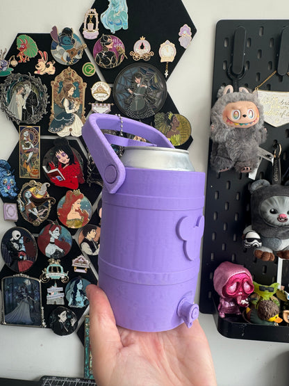 Purple Mouse Can Cooler