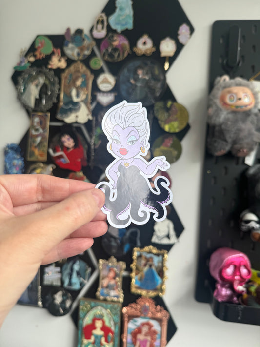 Sea Witch Doll Sticker