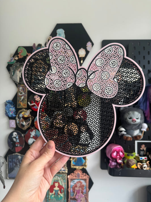 Girly Mouse Large Pin Board.