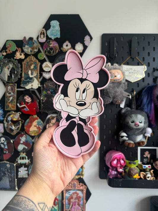 Pink Girly Mouse Tray