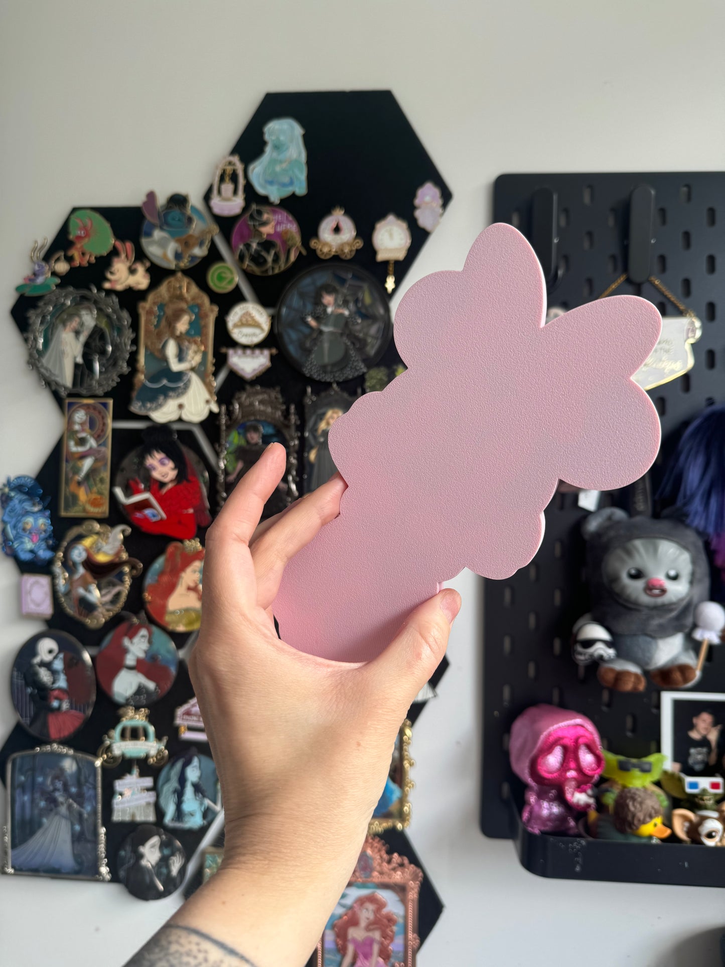 Pink Girly Mouse Tray