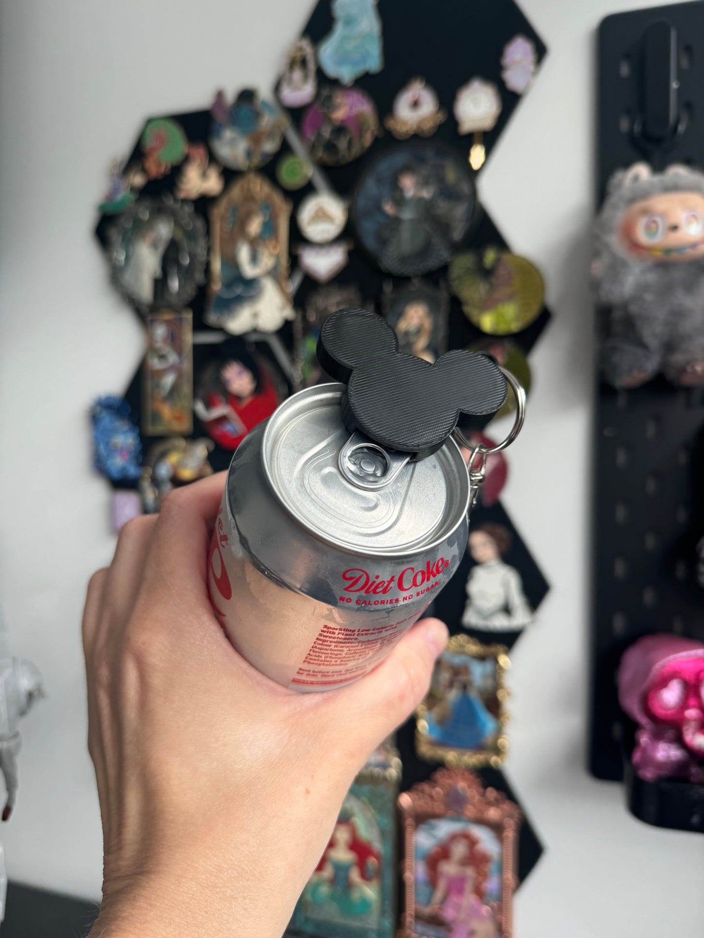 Black Mouse Can Opener