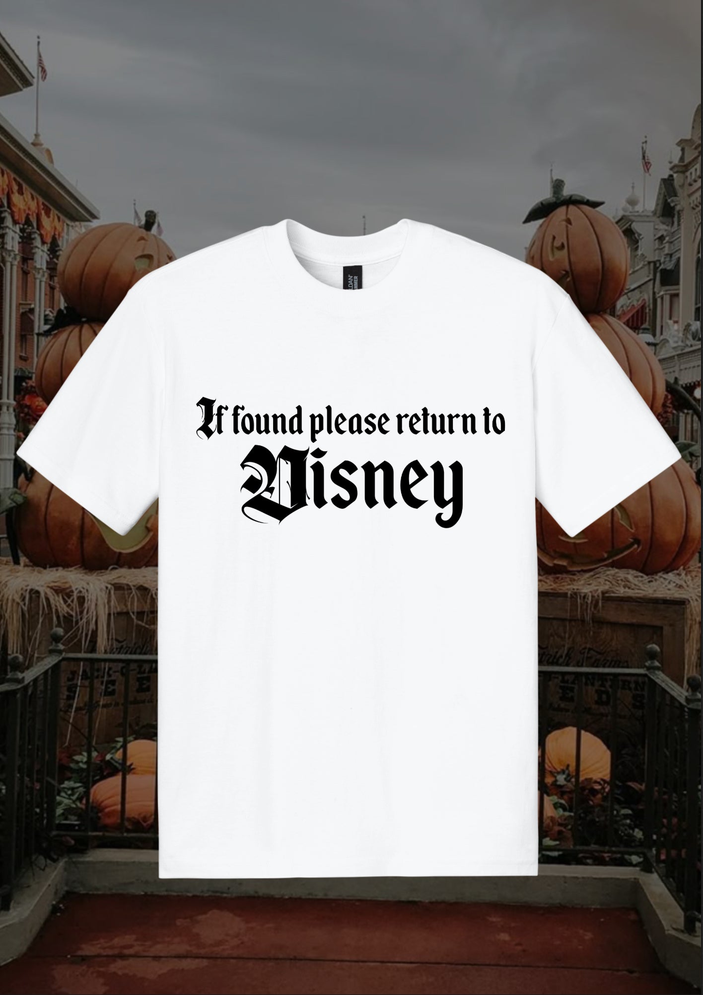 If Found Please Return T Shirt