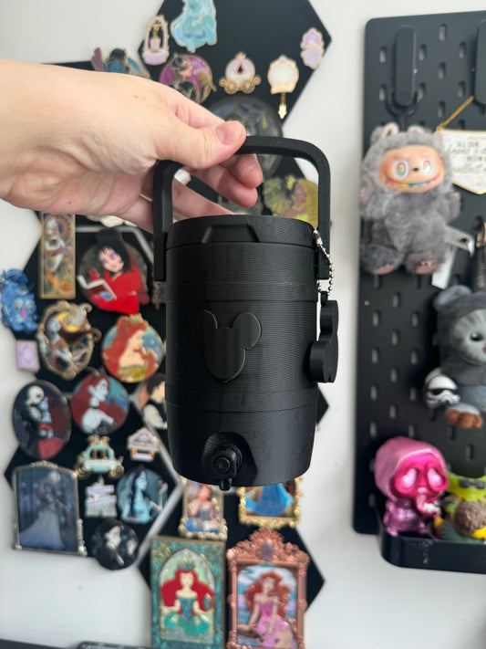Mouse black Can Cooler