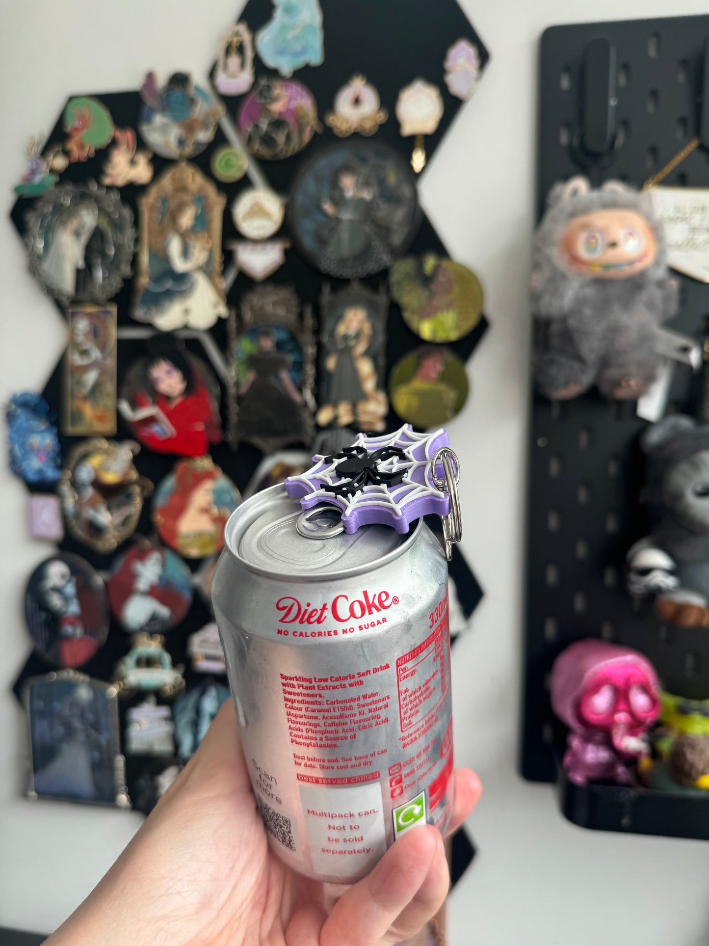 Purple Web Can Opener