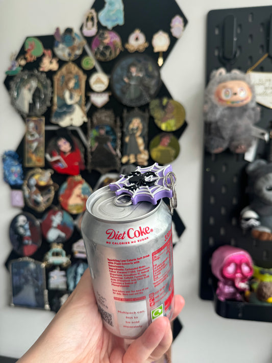 Purple Web Can Opener