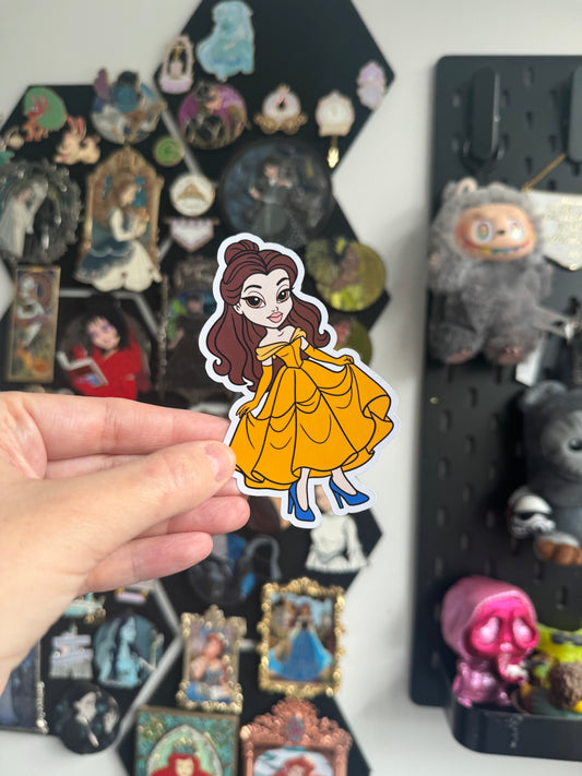 Beauty Doll Sticker