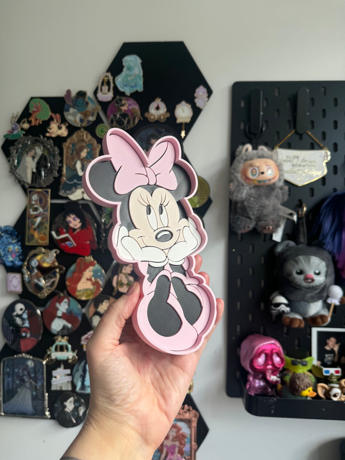 Pink Girly Mouse Tray