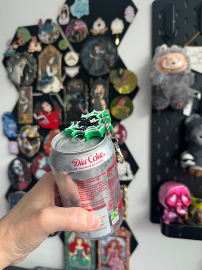 Green Spiderweb Can Opener