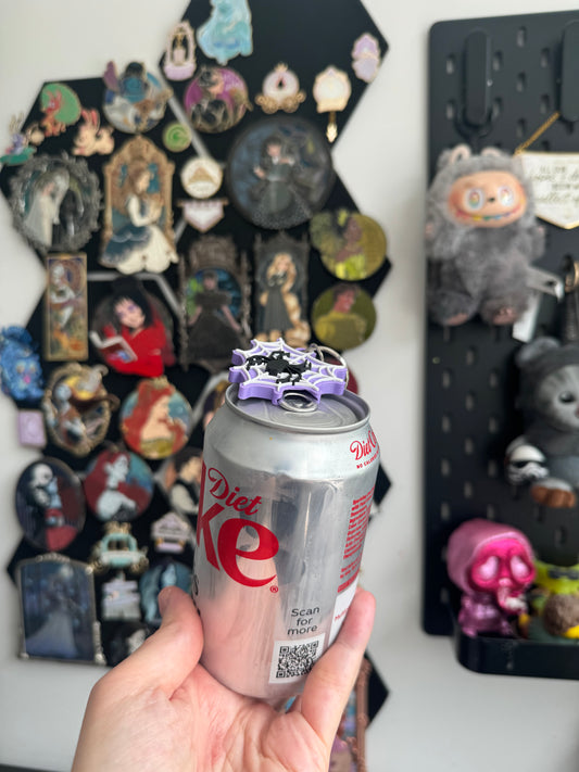Purple Web Can Opener