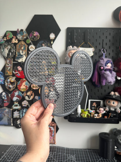 Glittery Black Mouse Pin Board