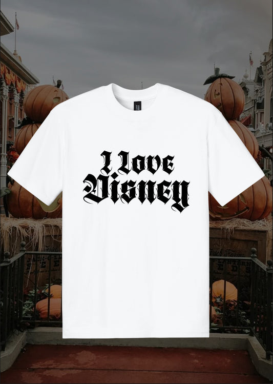 I Love D T Shirt