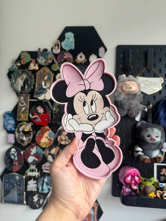 Pink Girly Mouse Tray